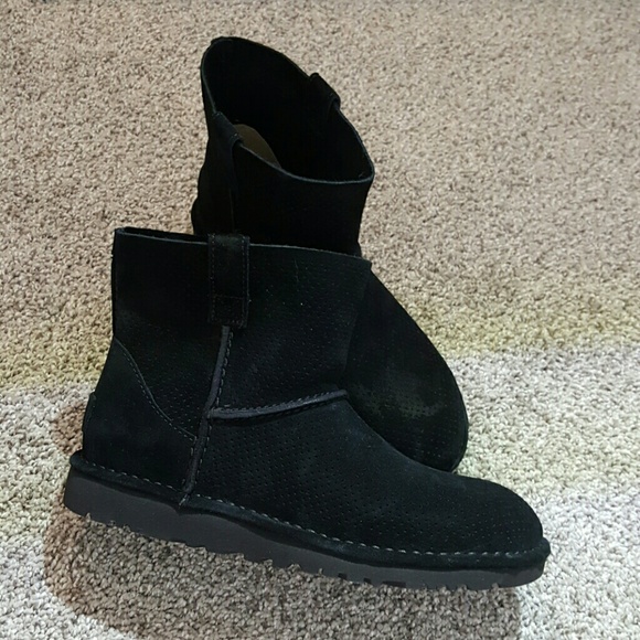 ugg unlined perforated boot